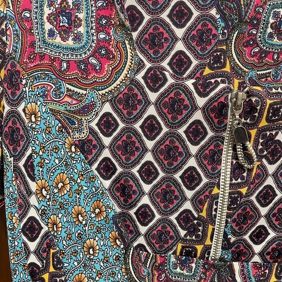 Romeo pour Juliette.Paris  women’s Multicolor Patterned Dress short sleeve S 46 - Picture 5 of 7